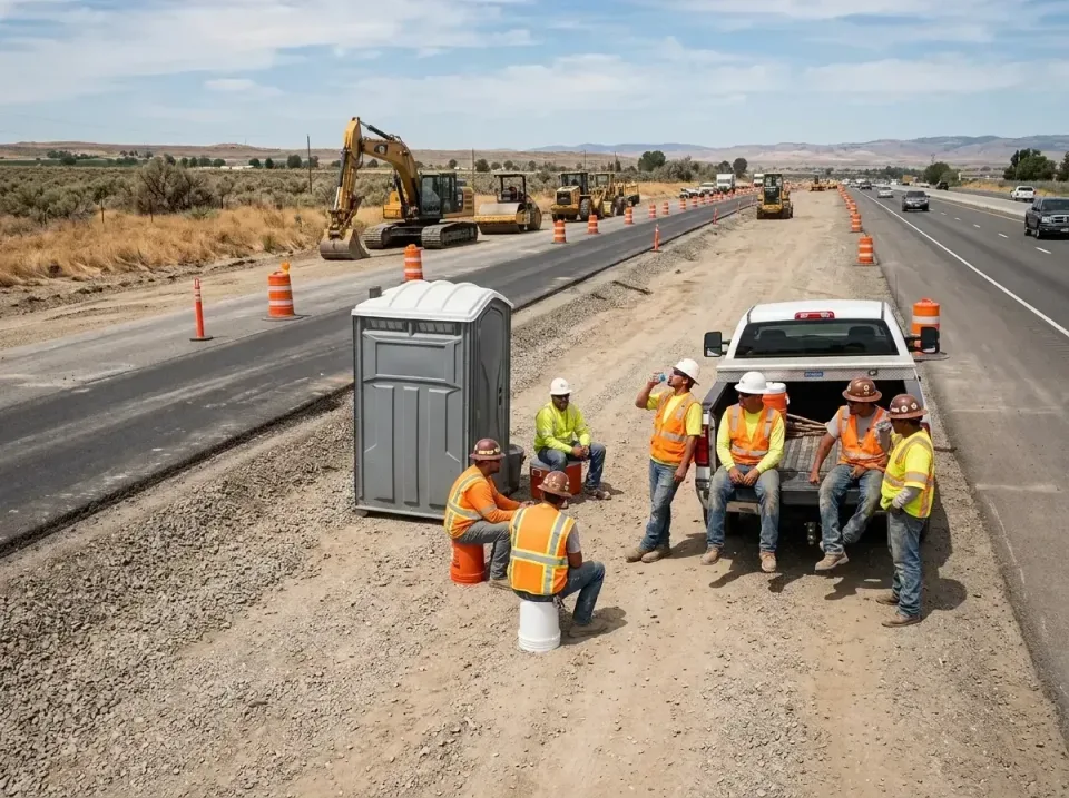 highway-road-construction-crew-007 — frequently asked questions, Porta Potty and Restroom Rentals in Sugarcreek, PA